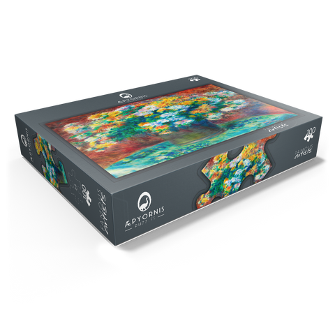 Chrysanthemums 1881-1882 by Pierre-Auguste Renoir 100 Jigsaw Puzzle box view1