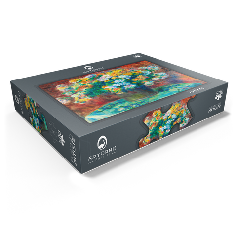 Chrysanthemums 1881-1882 by Pierre-Auguste Renoir 500 Jigsaw Puzzle box view1