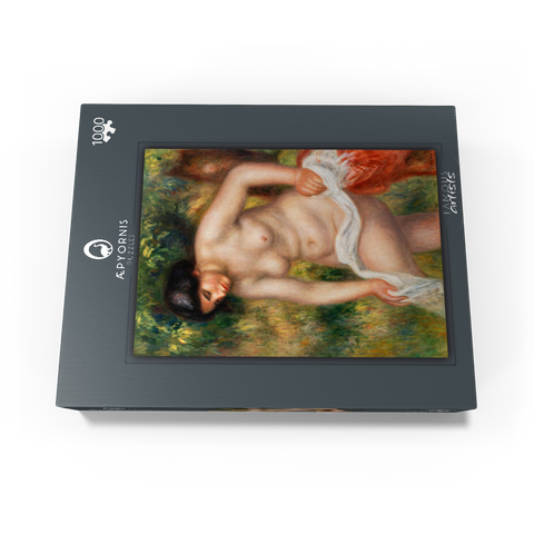 Bather Drying Herself (Baigneuse s'essuyant) (1901-1902) by Pierre-Auguste Renoir 1000 Jigsaw Puzzle box view1