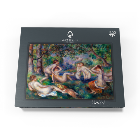 Bathers in the Forest (Baigneuses dans la forêt) 1897 by Pierre-Auguste Renoir 500 Jigsaw Puzzle box view1