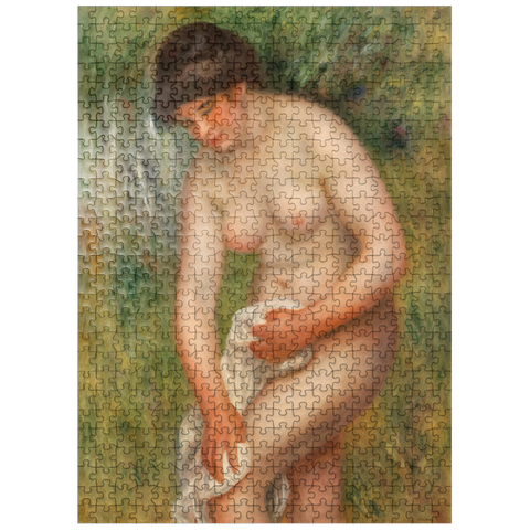 puzzleplate Bather Drying Herself (Baigneuse sessuyant) 1901-1902 by Pierre-Auguste Renoir 500 Jigsaw Puzzle