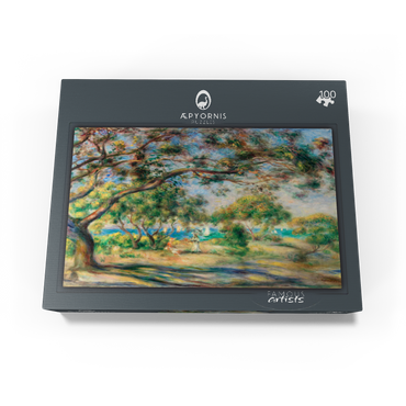 Bois de la Chaise Paysage 1892 by Pierre-Auguste Renoir 100 Jigsaw Puzzle box view1