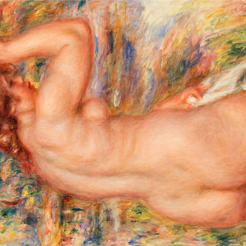 Nude in a Landscape (Nu dans un paysage) (1917) by Pierre-Auguste Renoir 1000 Jigsaw Puzzle 3D Modell