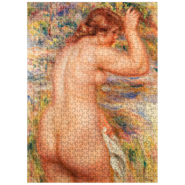 puzzleplate Nude in a Landscape (Nu dans un paysage) 1917 by Pierre-Auguste Renoir 500 Jigsaw Puzzle