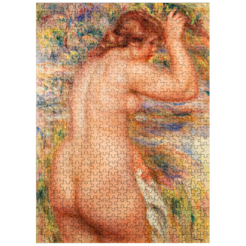 puzzleplate Nude in a Landscape (Nu dans un paysage) 1917 by Pierre-Auguste Renoir 500 Jigsaw Puzzle