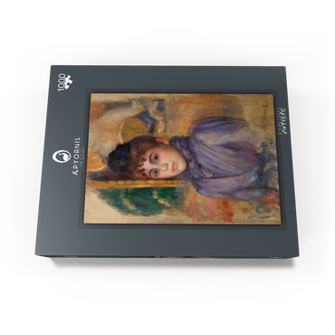 Portrait of a Young Woman (Portrait de jeune femme) (1885) by Pierre-Auguste Renoir 1000 Jigsaw Puzzle box view1