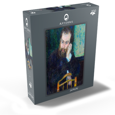 Alfred Sisley 1876 by Pierre-Auguste Renoir 100 Jigsaw Puzzle box view1