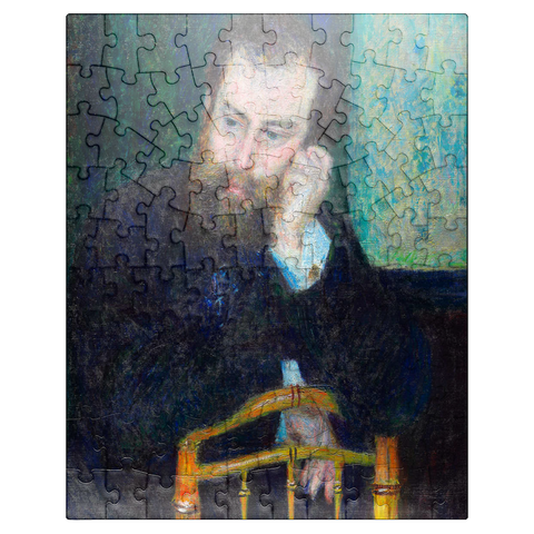 puzzleplate Alfred Sisley 1876 by Pierre-Auguste Renoir 100 Jigsaw Puzzle
