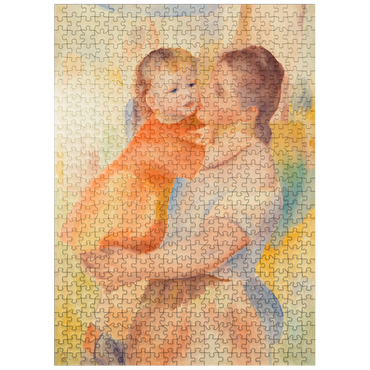 puzzleplate Washerwoman and Child (La Blanchisseuse et son enfant) 1886 by Pierre-Auguste Renoir 500 Jigsaw Puzzle