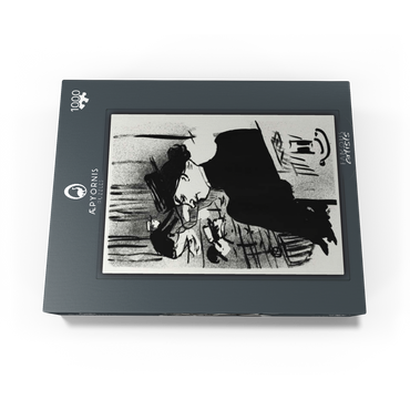 Le Café-concert: Une Spectatrice (1893) by Henri de Toulouse-Lautrec 1000 Jigsaw Puzzle box view1