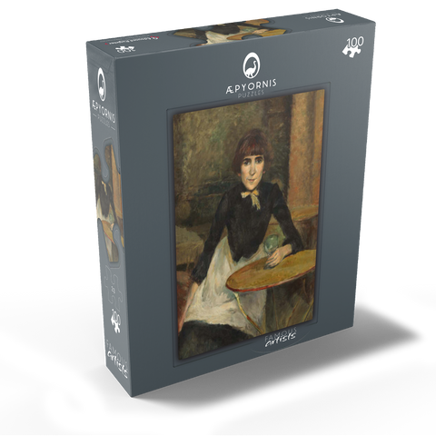 A la Bastille (Jeanne Wenz) 1888 painting by Henri de Toulouse-Lautrec 100 Jigsaw Puzzle box view1
