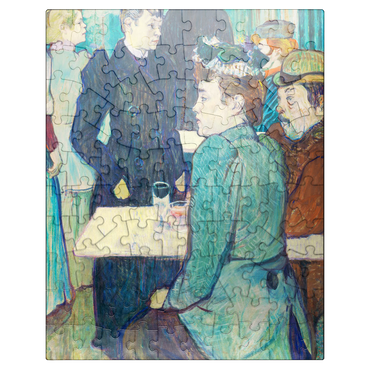 puzzleplate A Corner of the Moulin de la Galette 1892 by Henri de Toulouse-Lautrec 100 Jigsaw Puzzle