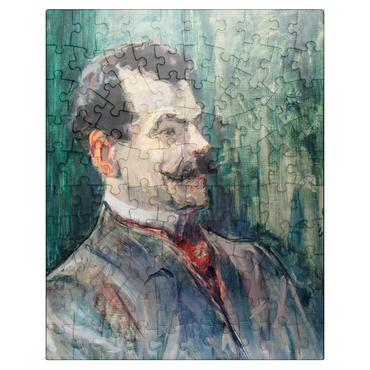 puzzleplate Portrait of André Rivoire 1901 by Henri de Toulouse-Lautrec 100 Jigsaw Puzzle
