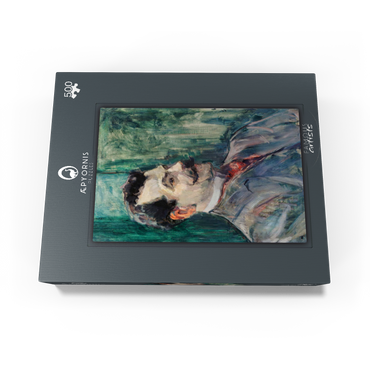 Portrait of André Rivoire 1901 by Henri de Toulouse-Lautrec 500 Jigsaw Puzzle box view1