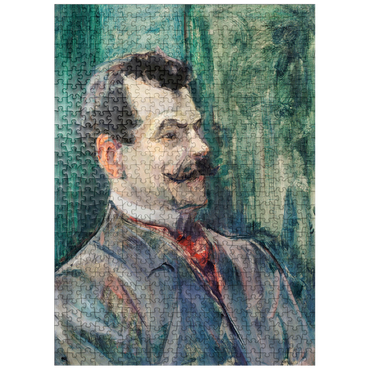 puzzleplate Portrait of André Rivoire 1901 by Henri de Toulouse-Lautrec 500 Jigsaw Puzzle
