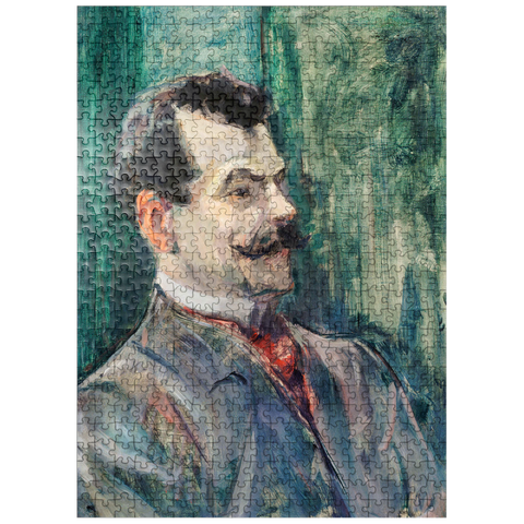 puzzleplate Portrait of André Rivoire 1901 by Henri de Toulouse-Lautrec 500 Jigsaw Puzzle