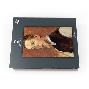 Albert René Grenier 1858-1925 1887 by Henri de Toulouse-Lautrec 100 Jigsaw Puzzle box view1