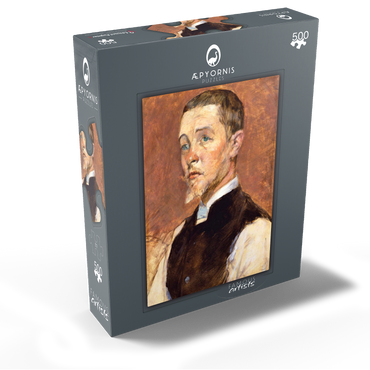 Albert René Grenier 1858-1925 1887 by Henri de Toulouse-Lautrec 500 Jigsaw Puzzle box view1