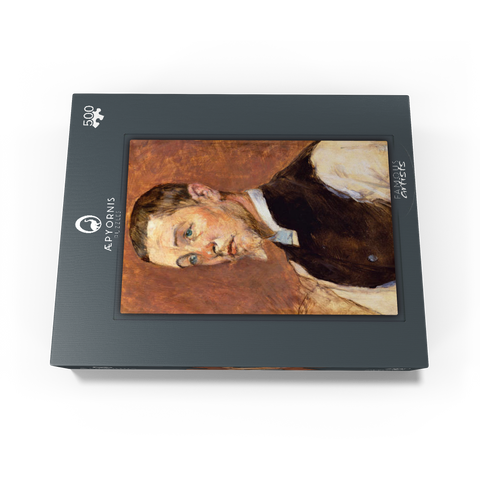 Albert René Grenier 1858-1925 1887 by Henri de Toulouse-Lautrec 500 Jigsaw Puzzle box view1