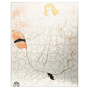 puzzleplate May Milton by Henri de Toulouse-Lautrec 1864-1901 100 Jigsaw Puzzle