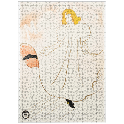 puzzleplate May Milton by Henri de Toulouse-Lautrec 1864-1901 500 Jigsaw Puzzle