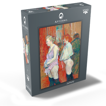 Rue des Moulins (1894) by Henri de Toulouse-Lautrec 1000 Jigsaw Puzzle box view1