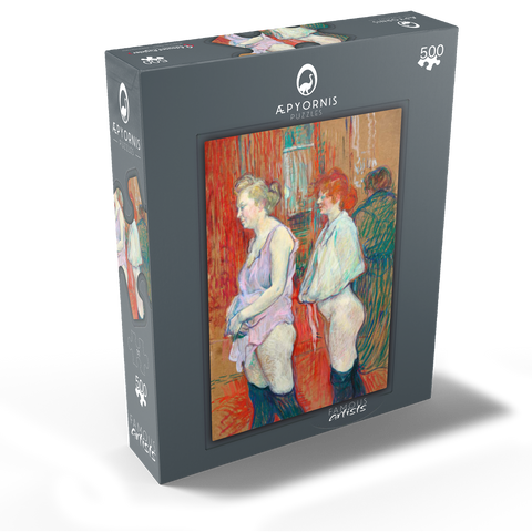 Rue des Moulins 1894 by Henri de Toulouse-Lautrec 500 Jigsaw Puzzle box view1