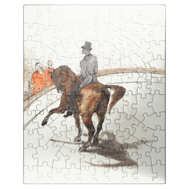 puzzleplate At the Circus: The Spanish Walk (Au Cirque: Le Pas espagnol) 1899 by Henri de Toulouse-Lautrec 100 Jigsaw Puzzle