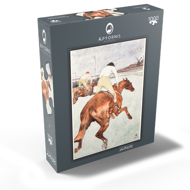 The Jockey (1899) by Henri de Toulouse-Lautrec 1000 Jigsaw Puzzle box view1