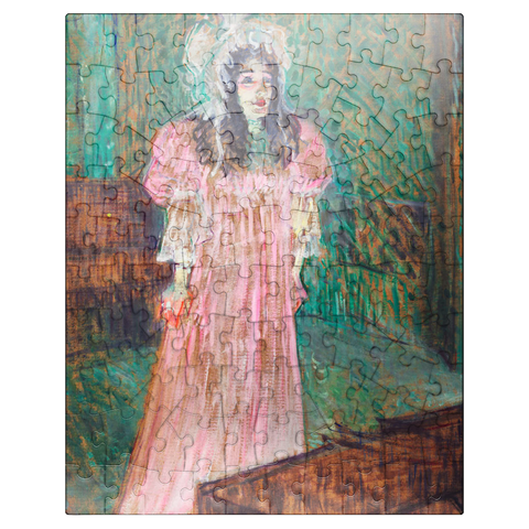 puzzleplate May Belfort 1895 by Henri de Toulouse-Lautrec 100 Jigsaw Puzzle