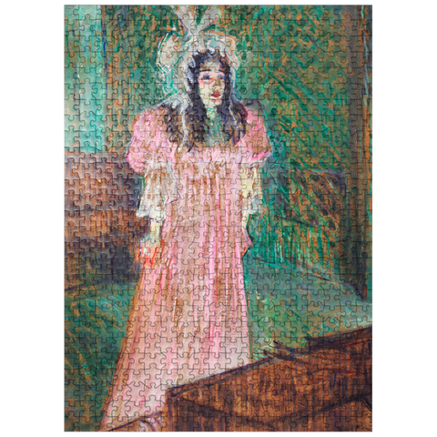 puzzleplate May Belfort 1895 by Henri de Toulouse-Lautrec 500 Jigsaw Puzzle