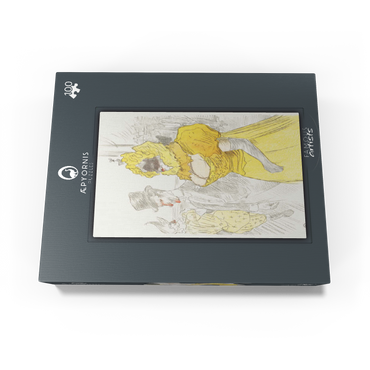 Affiche Au Bal des Etudiants 1900 by Henri de Toulouse-Lautrec 100 Jigsaw Puzzle box view1