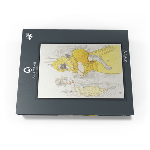Affiche Au Bal des Etudiants 1900 by Henri de Toulouse-Lautrec 500 Jigsaw Puzzle box view1