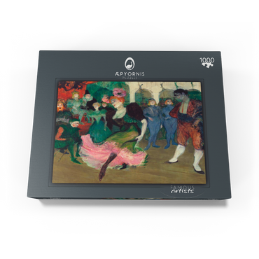 Marcelle Lender Dancing the Bolero in Chilpéric (1895-1896) by Henri de Toulouse-Lautrec 1000 Jigsaw Puzzle box view1