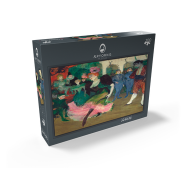 Marcelle Lender Dancing the Bolero in Chilpéric 1895-1896 by Henri de Toulouse-Lautrec 100 Jigsaw Puzzle box view1
