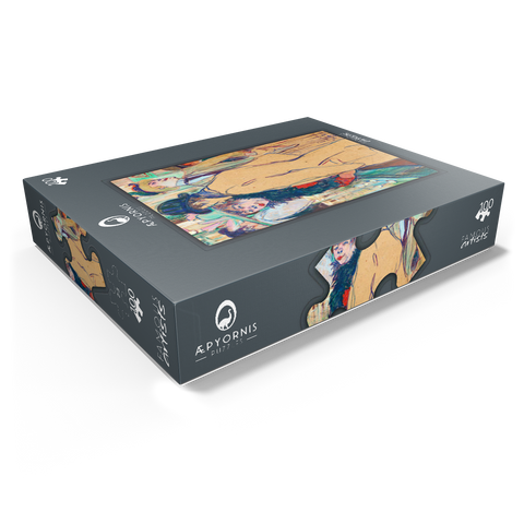Alfred la Guigne 1894 by Henri de Toulouse-Lautrec 100 Jigsaw Puzzle box view1