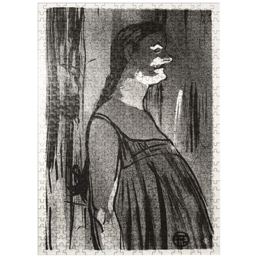puzzleplate Le Café-concert: Mme. Abdala 1893 by Henri de Toulouse-Lautrec 500 Jigsaw Puzzle