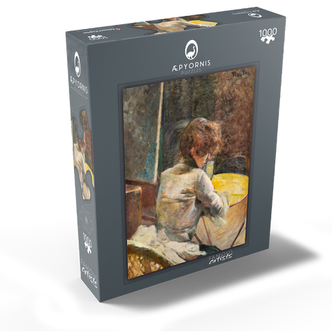 Waiting (ca.1887) by Henri de Toulouse-Lautrec 1000 Jigsaw Puzzle box view1