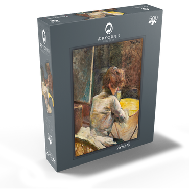Waiting ca.1887 by Henri de Toulouse-Lautrec 500 Jigsaw Puzzle box view1
