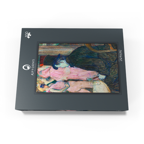 Maxime Dethomas 1896 by Henri de Toulouse-Lautrec 100 Jigsaw Puzzle box view1