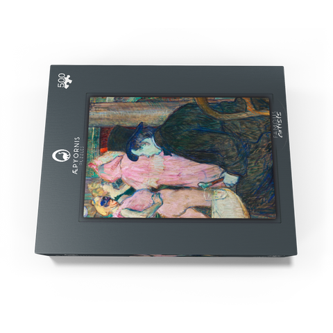 Maxime Dethomas 1896 by Henri de Toulouse-Lautrec 500 Jigsaw Puzzle box view1