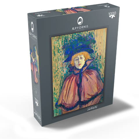 Jane Avril (ca.1891-1892) by Henri de Toulouse-Lautrec 1000 Jigsaw Puzzle box view1