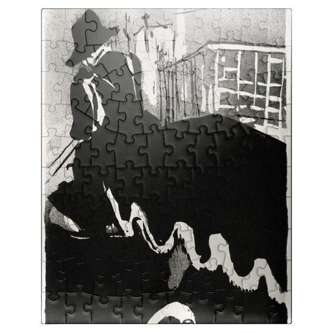 puzzleplate Ultime Ballade 1893 by Henri de Toulouse-Lautrec 100 Jigsaw Puzzle