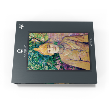 The Streetwalker ca.1890-1891 painting by Henri de Toulouse-Lautrec 100 Jigsaw Puzzle box view1