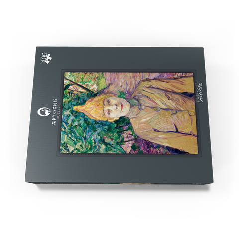 The Streetwalker ca.1890-1891 painting by Henri de Toulouse-Lautrec 100 Jigsaw Puzzle box view1