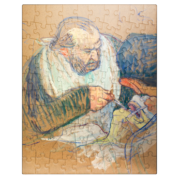 puzzleplate Henri de Toulouse-Lautrec Dr. Pean Operating 1891-1892 100 Jigsaw Puzzle