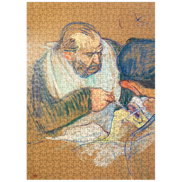 puzzleplate Henri de Toulouse-Lautrec Dr. Pean Operating 1891-1892 500 Jigsaw Puzzle
