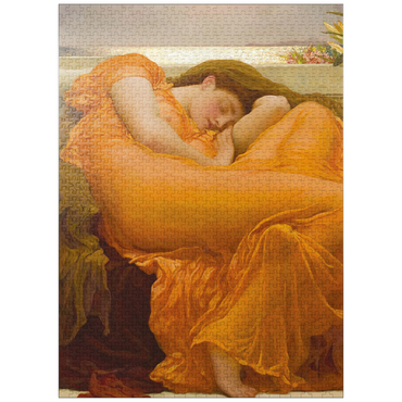 puzzleplate Flaming June 1000 Jigsaw Puzzle