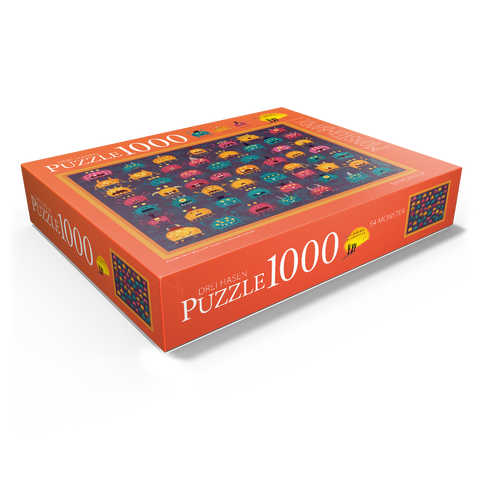 54 monsters 1000 Jigsaw Puzzle box view1