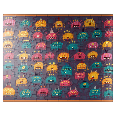 puzzleplate 54 monsters 100 Jigsaw Puzzle